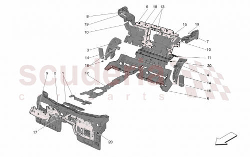 Part Diagram for Maserati 670158238