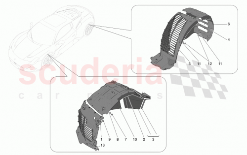 Part Diagram for Maserati 670181897
