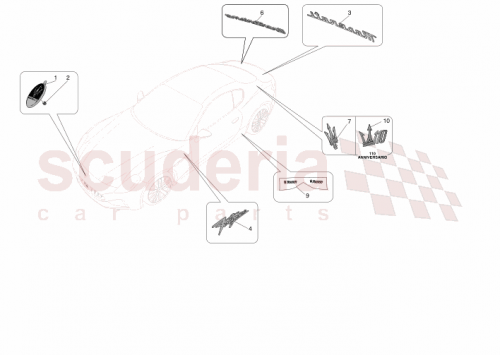 Part Diagram for Maserati 670217213