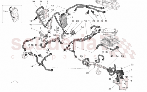Part Diagram for Maserati 670159403