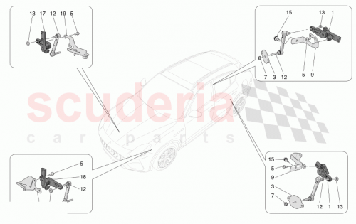 Part Diagram for Maserati 675001024