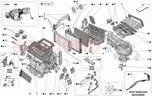 Part Diagram for Maserati 673015495