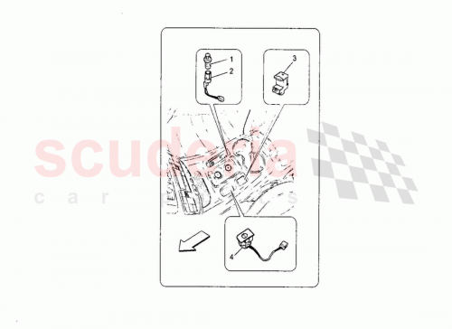 Part Diagram for Maserati 266774