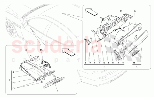 Part Diagram for Maserati 53117734