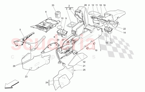 Part Diagram for Maserati 980145736
