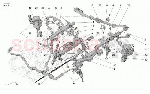 Part Diagram for Maserati 670053443