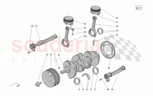 Part Diagram for Maserati 675000922