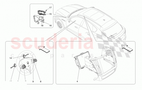 Part Diagram for Maserati 670219946
