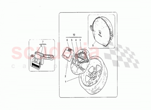 Part Diagram for Maserati 265541