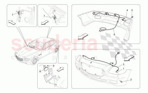 Part Diagram for Maserati 190843