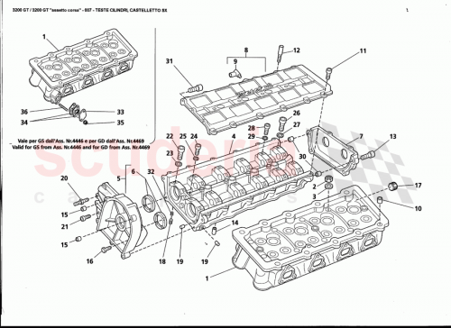 Part Diagram for Maserati 14305620