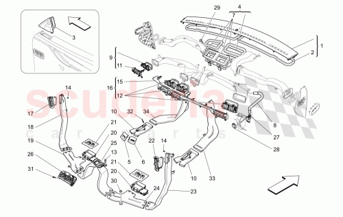 Part Diagram for Maserati 670005574