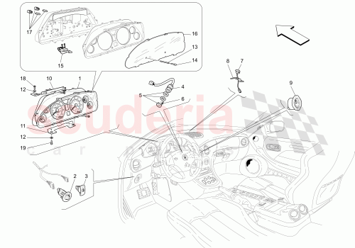 Part Diagram for Maserati 232510