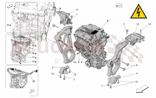 Part Diagram for Maserati 670299769