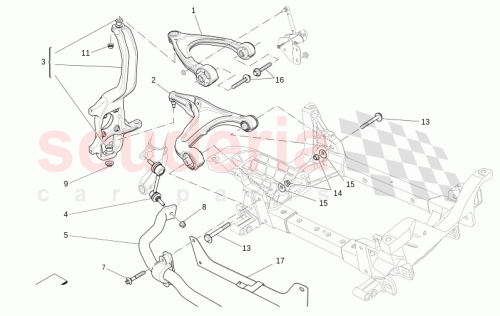 Part Diagram for Maserati 670106872