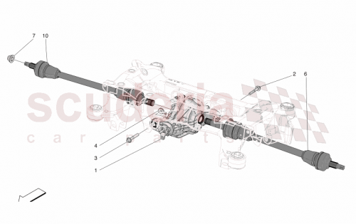 Part Diagram for Maserati 670217347