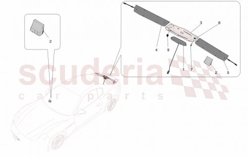 Part Diagram for Maserati 670214225