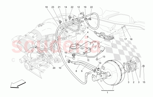Part Diagram for Maserati 198853