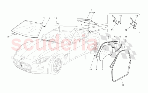 Part Diagram for Maserati 82078400