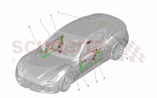 Part Diagram for Maserati 670182447