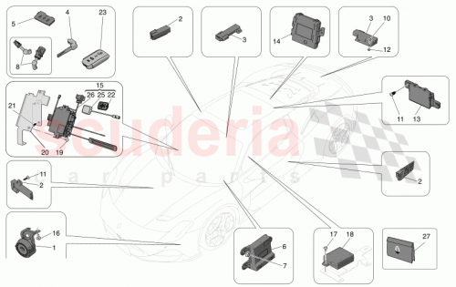 Part Diagram for Maserati 675002337