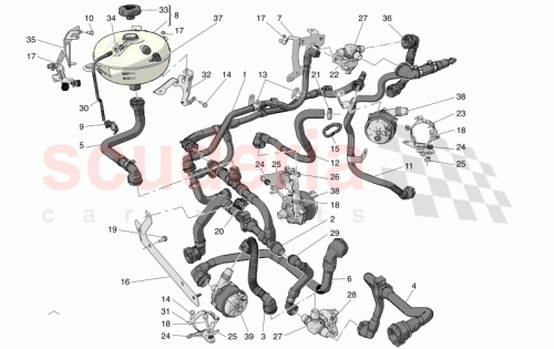 Part Diagram for Maserati 670178537