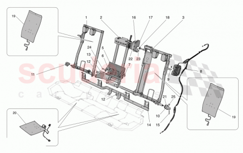 Part Diagram for Maserati 673011654