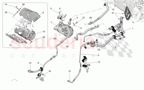 Part Diagram for Maserati 670178524