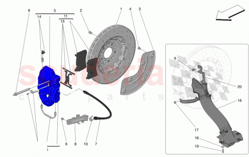 Part Diagram for Maserati 670179783