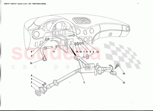 Part Diagram for Maserati 387800008