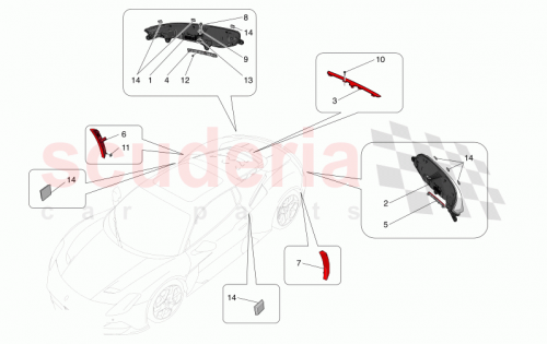 Part Diagram for Maserati 670214854