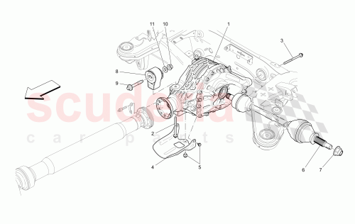 Part Diagram for Maserati 675000138