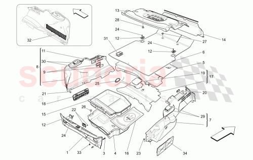 Part Diagram for Maserati 675000310