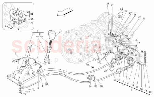 Part Diagram for Maserati 67734328