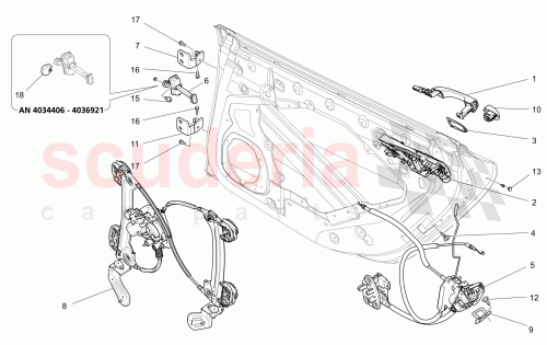 Part Diagram for Maserati 670038416
