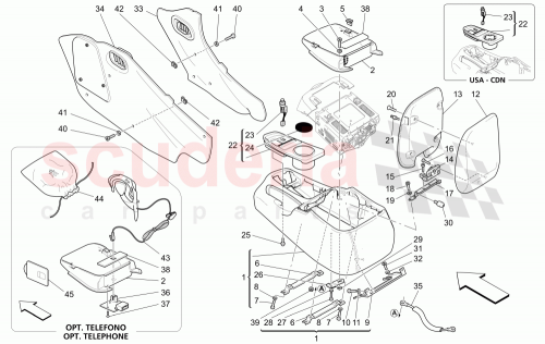 Part Diagram for Maserati 67248420