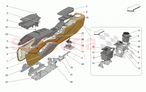 Part Diagram for Maserati 670171267