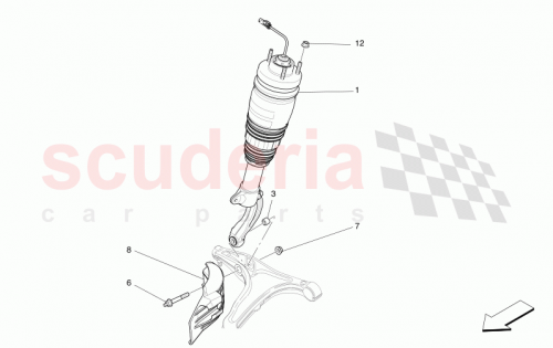 Part Diagram for Maserati 670106013