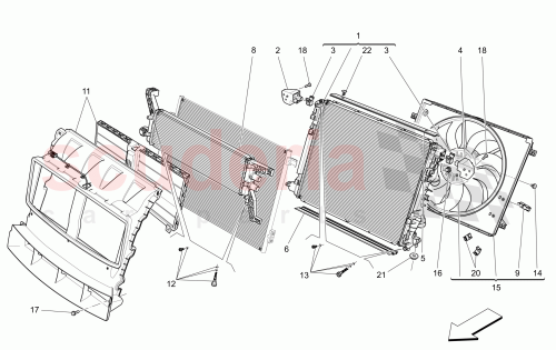 Part Diagram for Maserati 670149347