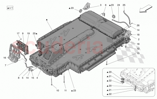 Part Diagram for Maserati 670179196