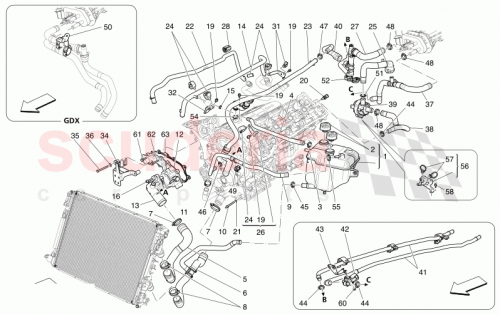 Part Diagram for Maserati 670101989