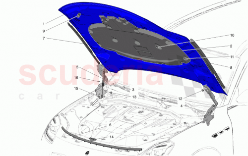 Part Diagram for Maserati 675001594