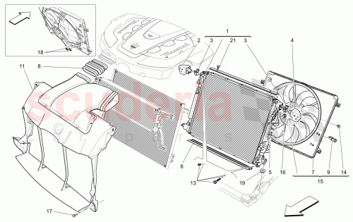 Part Diagram for Maserati 670004142