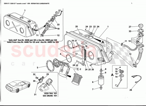 Part Diagram for Maserati 389200141