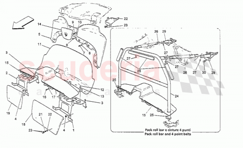 Part Diagram for Maserati 83516800