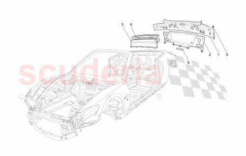 Part Diagram for Maserati 83017300
