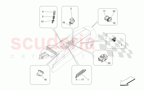 Part Diagram for Maserati 670151011
