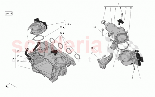 Part Diagram for Maserati 675000960