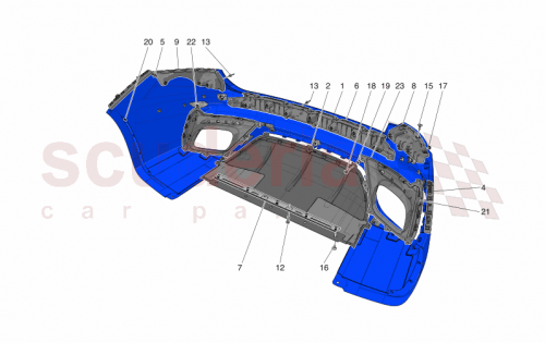 Part Diagram for Maserati 670174676