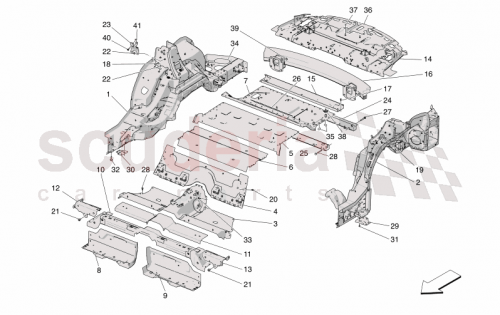 Part Diagram for Maserati 670304717